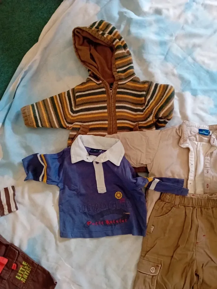 Chemise veste pantalon polo sergent major 6 mois - photo numéro 3