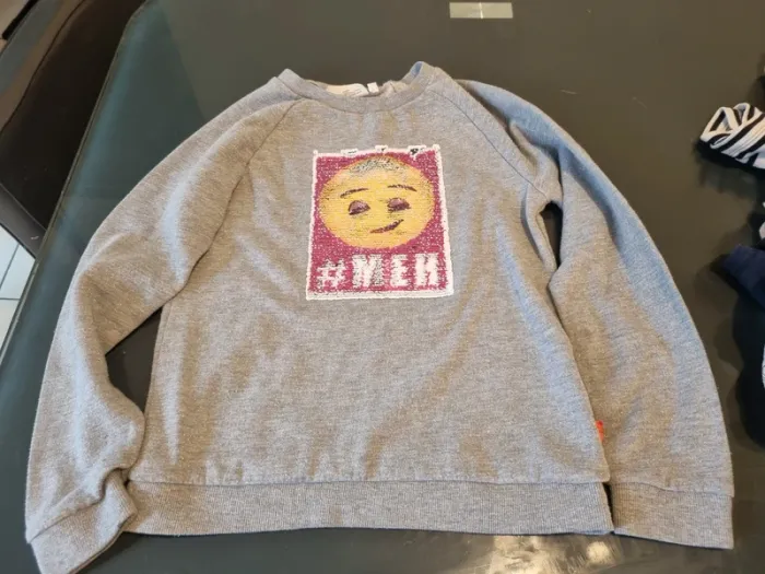 Pull émotion fille 10 ans