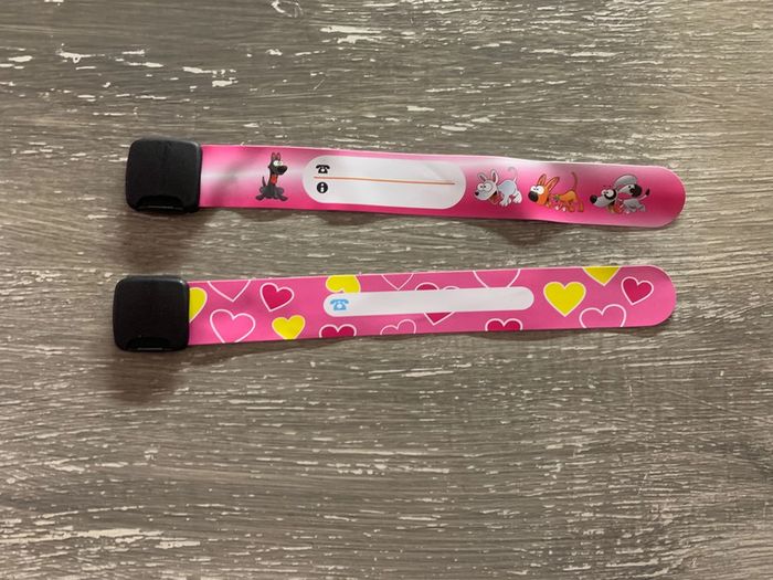 Bracelet d’identification (lot de 2)