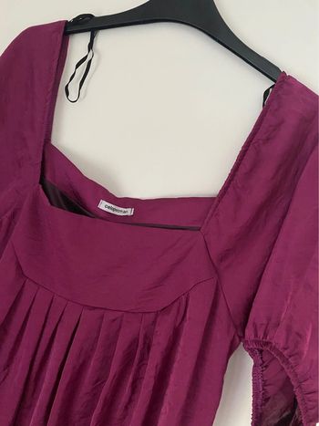 Robe satinée fluide taille M