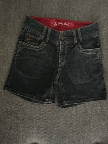 Short en jean cache cache