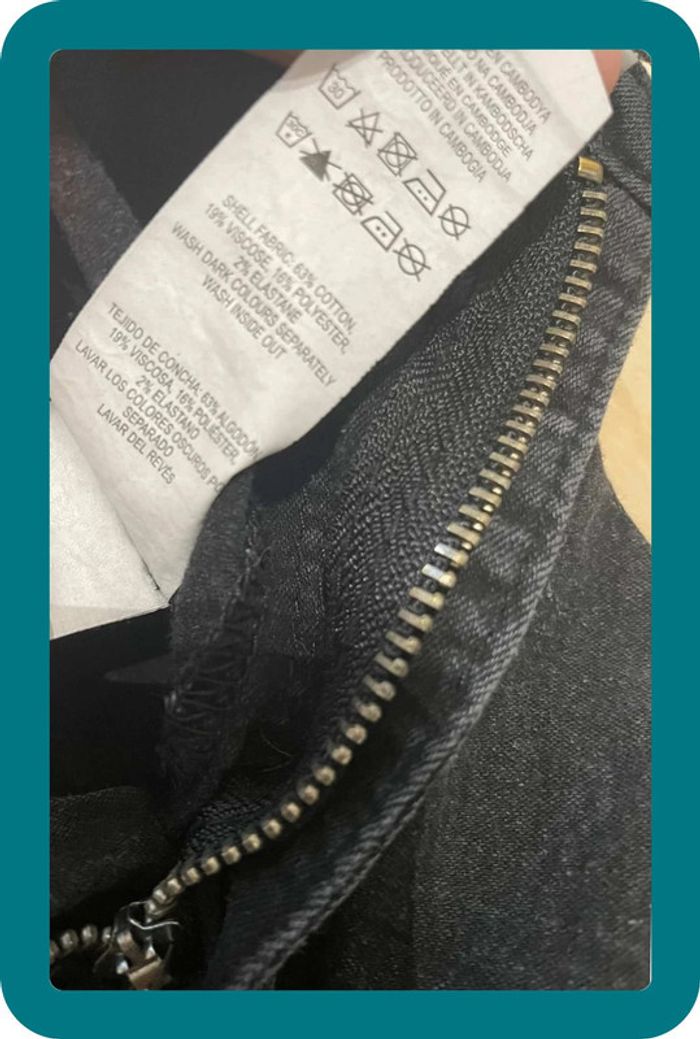 Pantalon jeans simple uni et léger - xs / 34 - photo numéro 5