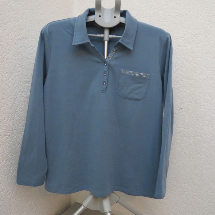 ✨ Haut Thermolactyl bleu – Doux, chaud et élégant ! ✨