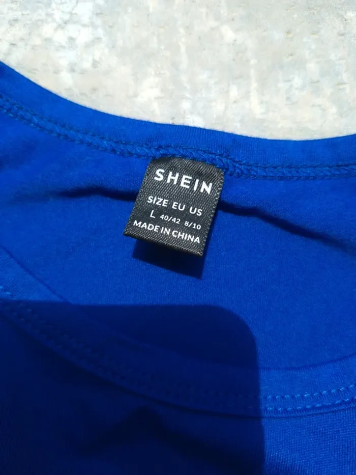 Débardeur bleu Shein - photo numéro 2
