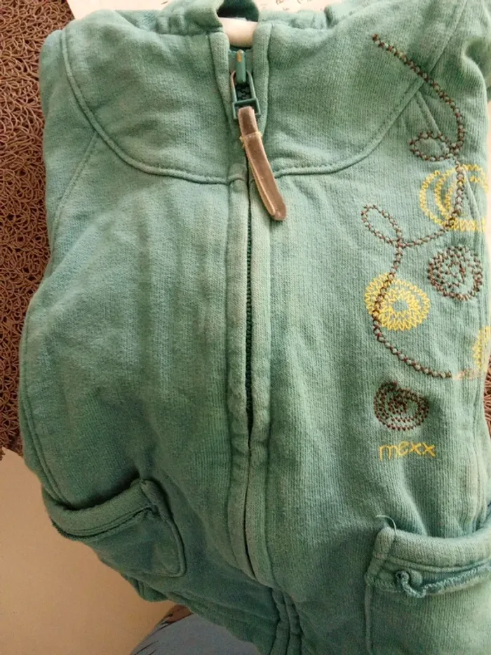 Veste zippée fille 9 mois - photo numéro 5
