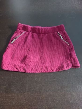 Jupe courte velours