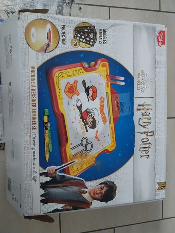 Machine à dessiner lumineuse/ardoise Harry Potter