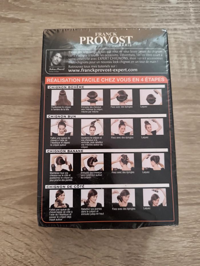 Kit accessoires multi chignons Franck Provost neuf - photo numéro 3