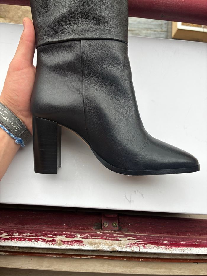 Bottes noires Jonak à talons hauts - Vannes - photo numéro 4