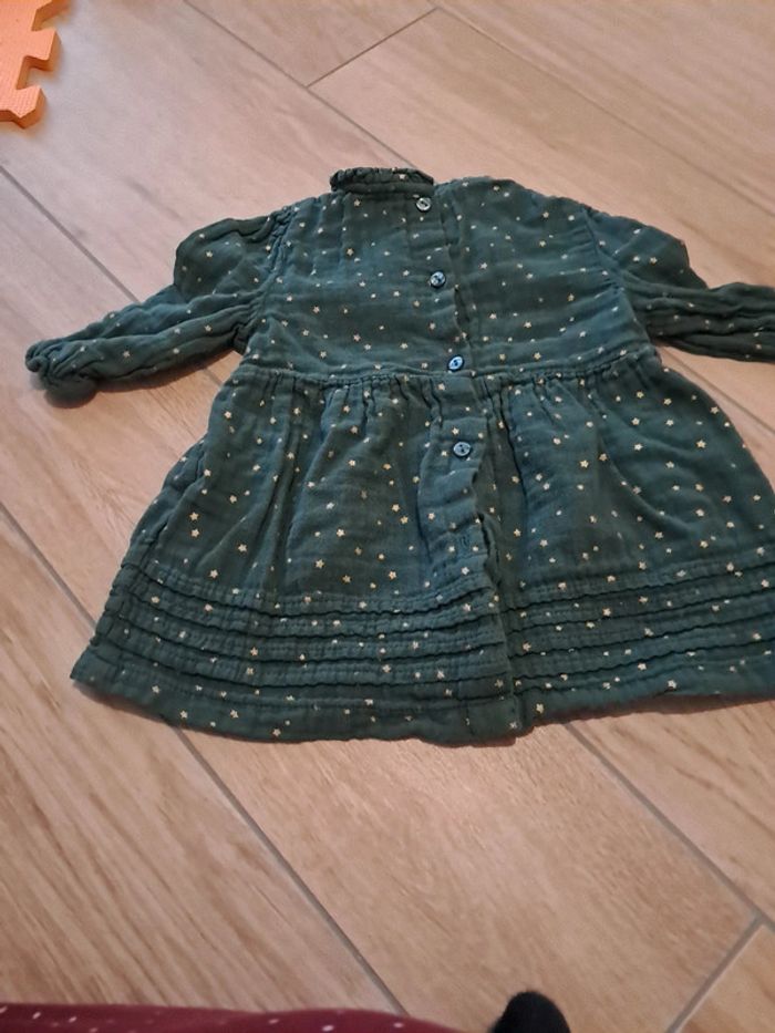 Robe 100% coton vertbaudet 12 mois - photo numéro 4