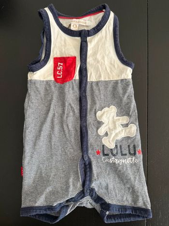 Barboteuse lulu castagnette 9 mois