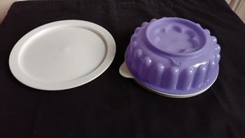 TUPPERWARE - Moule gourmet complet + 1 assiette rigide