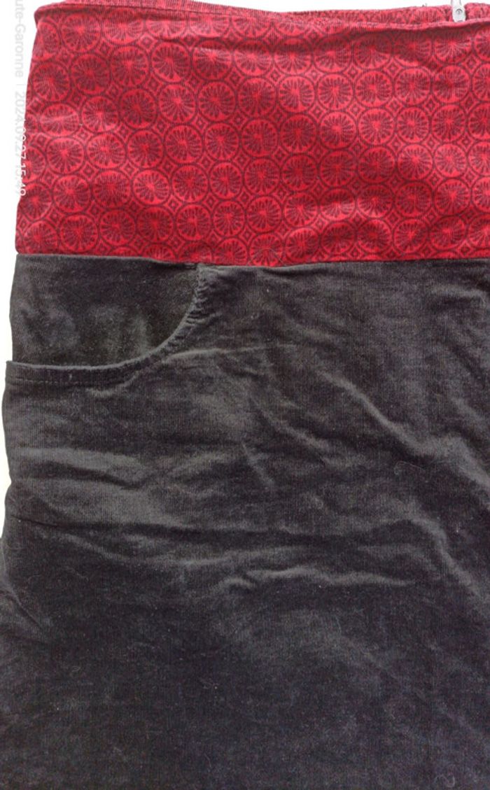Jupe courte velours - photo numéro 5