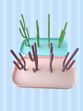 🍼 Lot de 2 égoutte-biberons