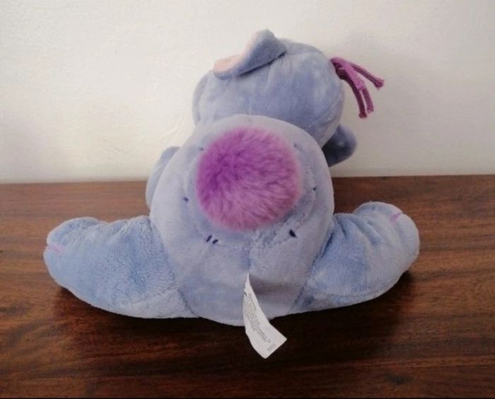 Peluche doudou l'éléphant mauve Lumpy Disney de Nicotoy 27 cm env - photo numéro 3