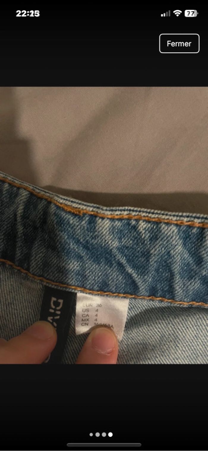 Short en jean - photo numéro 4
