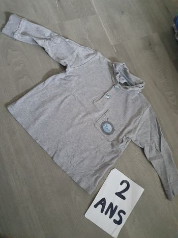 Maillot t-shirt  polo 2ans garçon