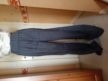 Morgan - Pantalon large gris foncé T38