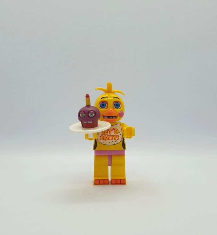 🐻 Figurine Five Nights at Freddy's - Toy Chica - (Style Lego) 🐻 - photo numéro 5