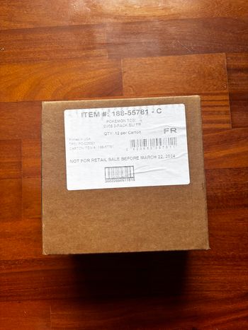 Case scellée de 12 Tripacks Forces Temporelles (EV05
