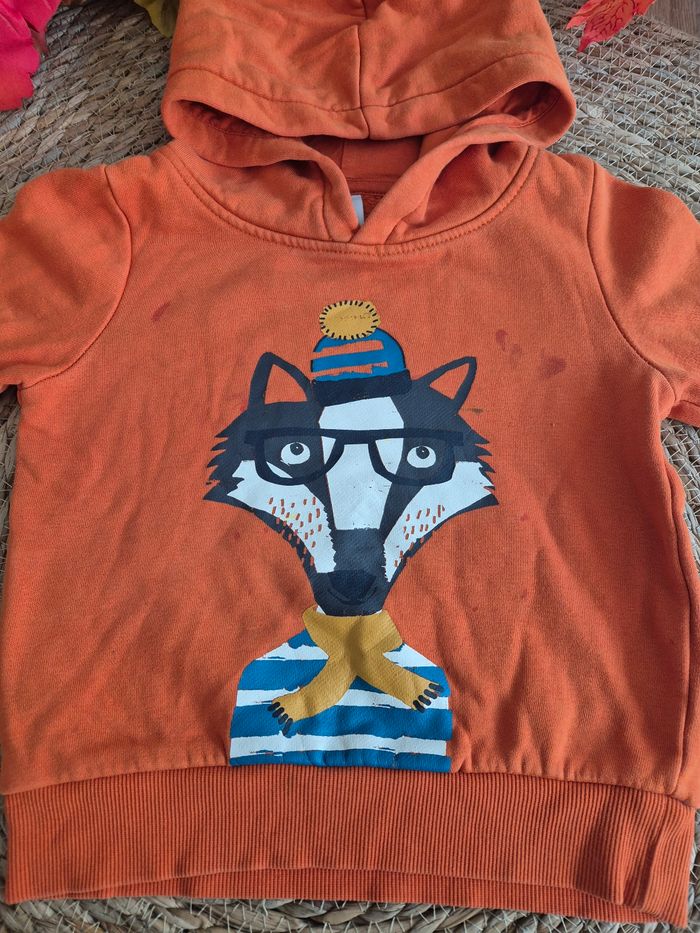 Lot de 4 sweats / sweats à capuche bon état 3 ans - photo numéro 7