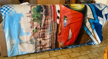 Parure de lit (housse de couette et taie d’oreiller) Cars 1 personne