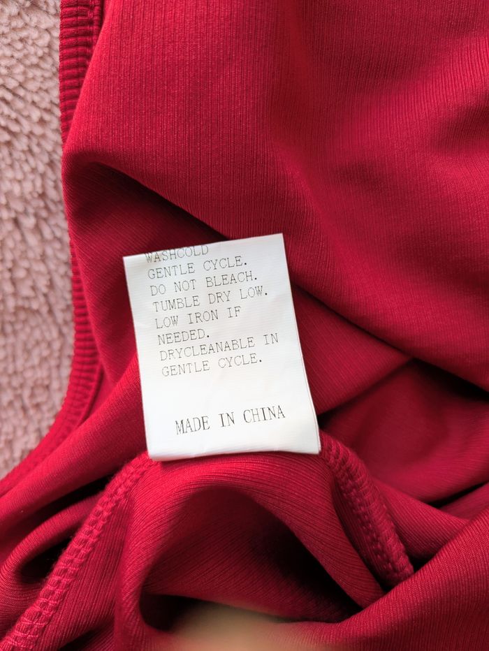 Body pourpre Taille L comme neuf - photo numéro 3