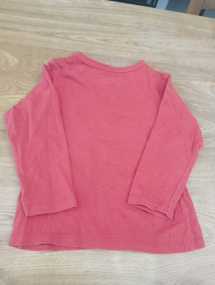 Sous-pull rouge 4 ans - photo numéro 2