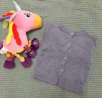 Gilet manche longue 3 mois