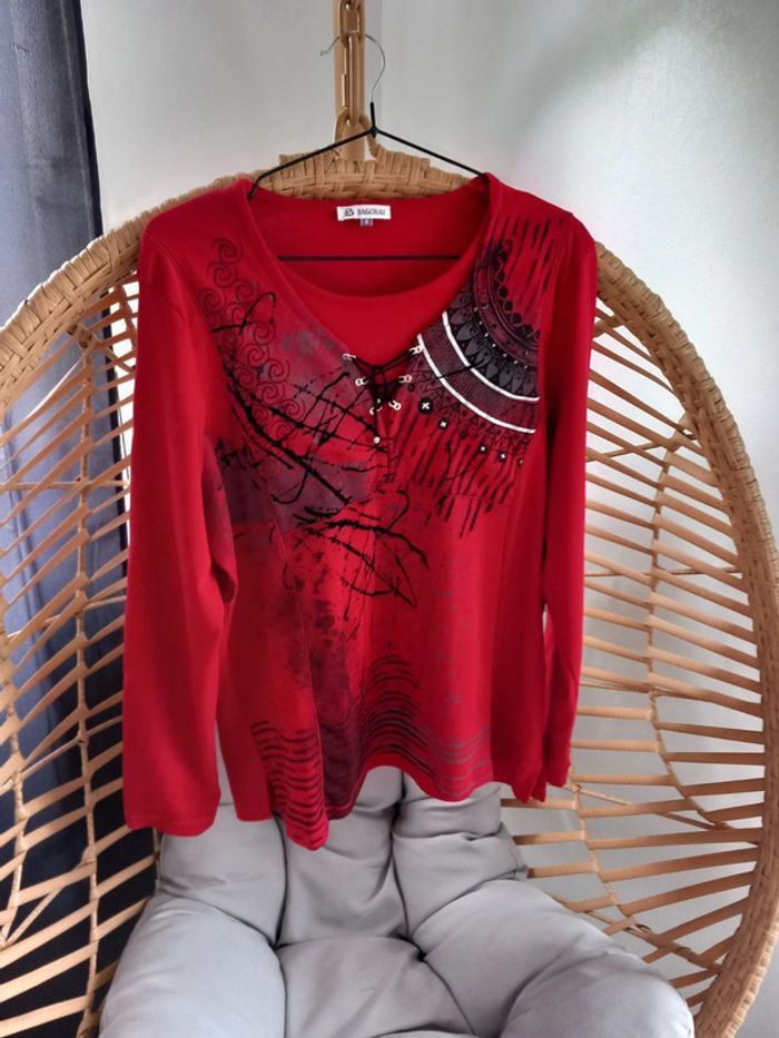 Haut femme manches longues taille 48