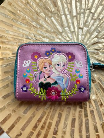 La reine des neiges portefeuille porte monnaie
