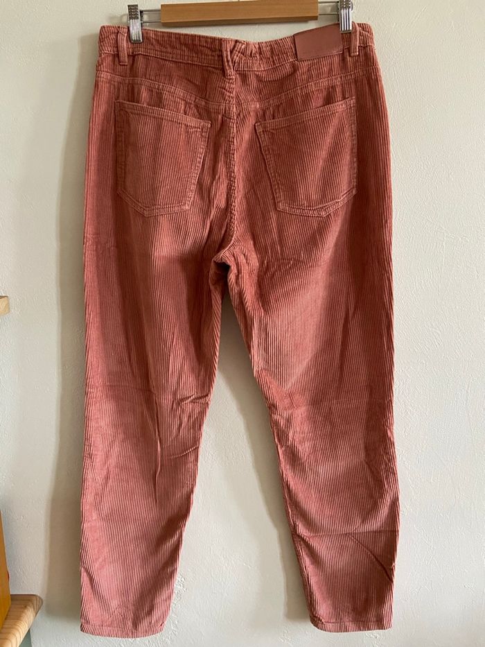 Pantalon vieux rose - Camaïeu - photo numéro 3
