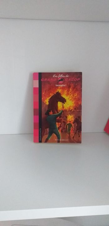 Livre enfant les filles de grand galop incendie bayard poche