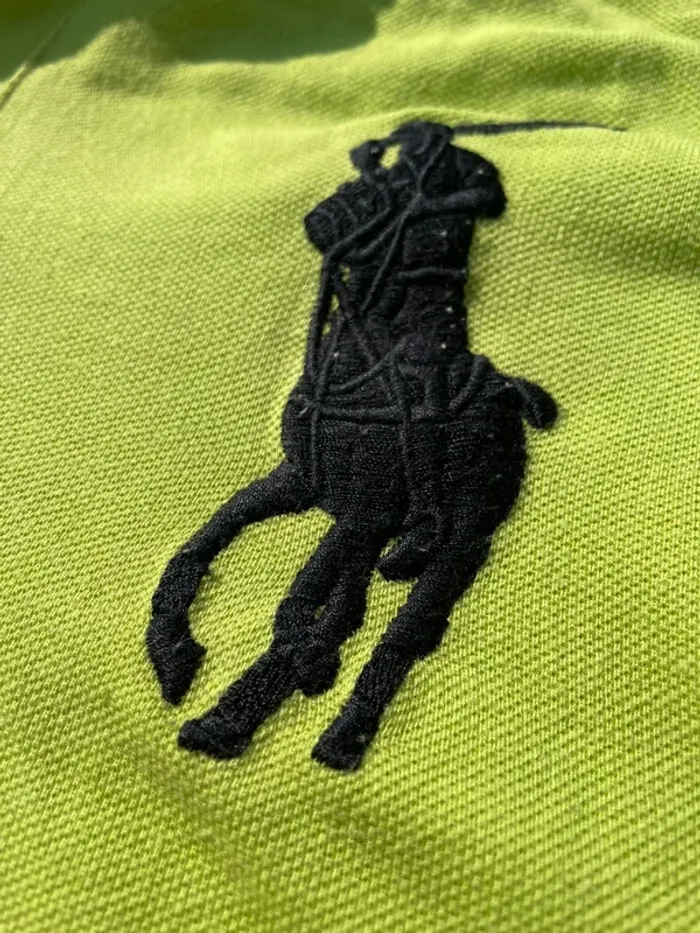 Polo Ralph Lauren Brodé Vert - XL - photo numéro 5