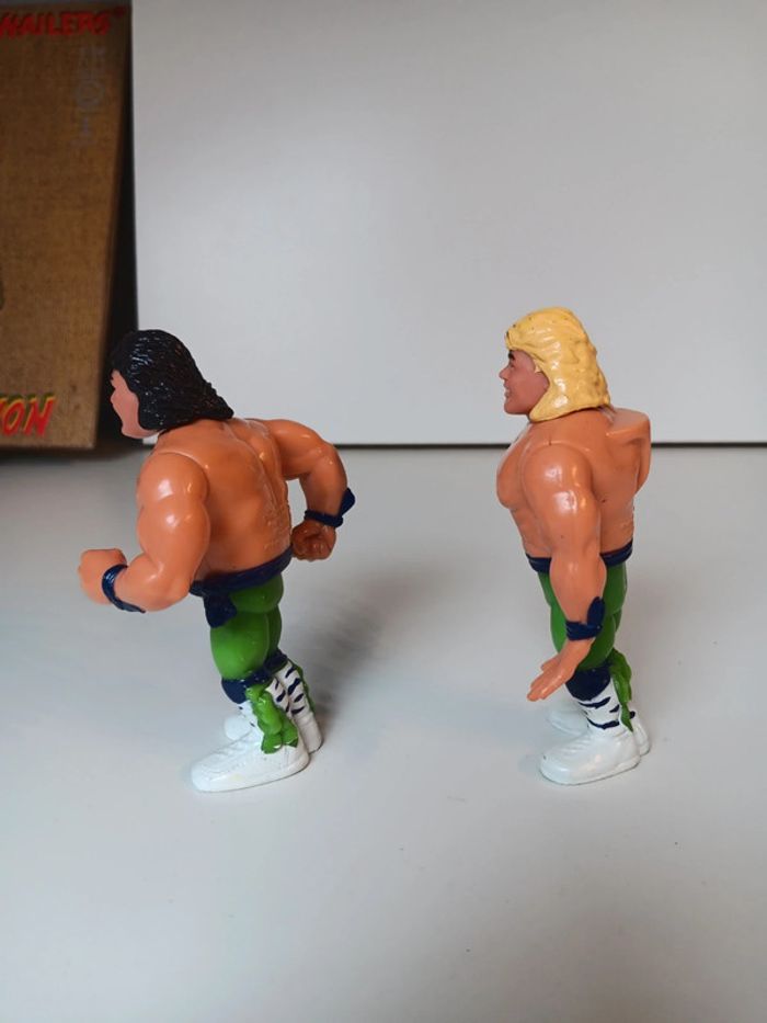 Lot figurines WWF vintage 1991 Marty Jannetty Shawn michaels les Rockers Vintage Hasbro - photo numéro 4