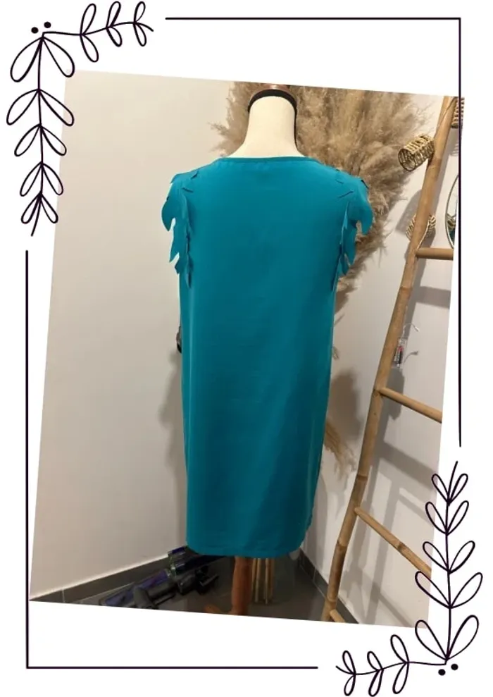 Robe d’été bleu turquoise - photo numéro 4