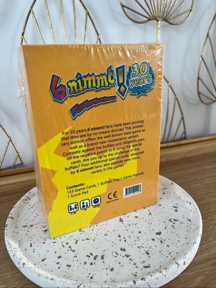 6 qui prend!  6 nimmt! Édition 30 ans  Neuf sous blister - photo numéro 2