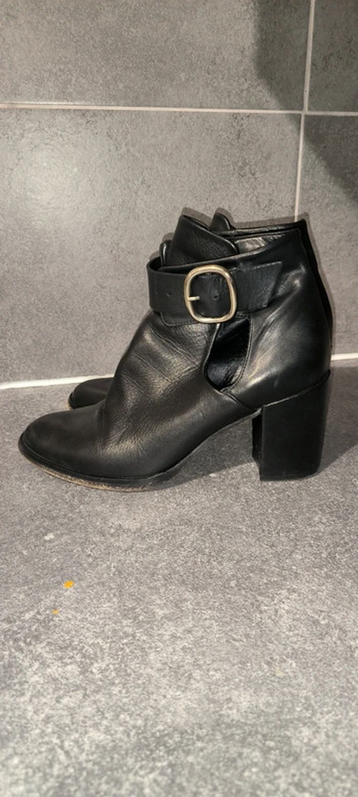 bottines maje très bon état 37 - photo numéro 5