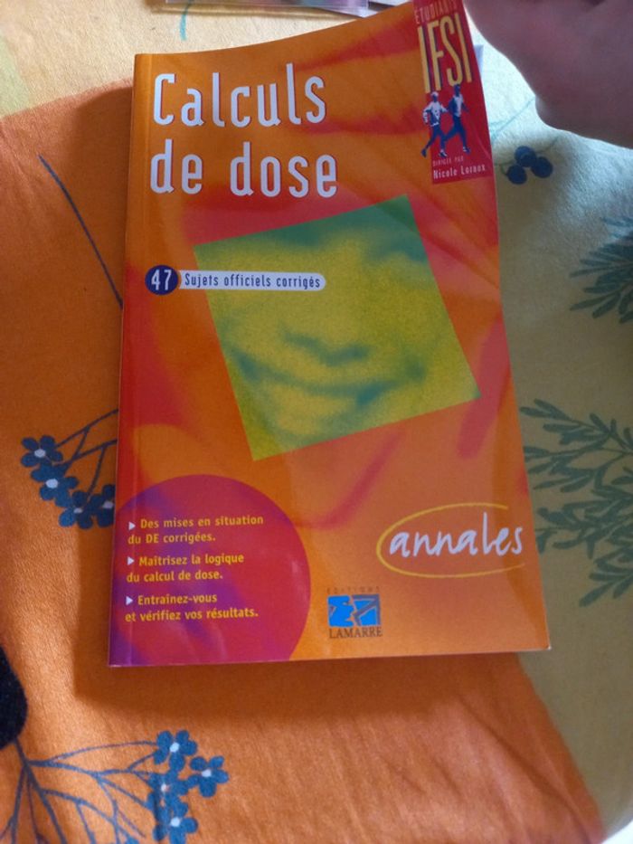Livre calcul de dose