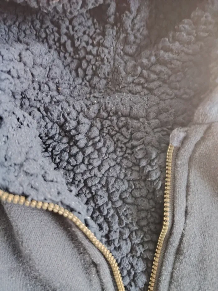 Gilet à capuche zippé épais garçon - photo numéro 4
