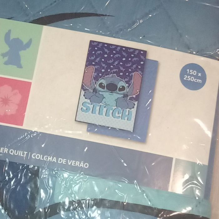 Couette été couvre lit stitch disney - photo numéro 3