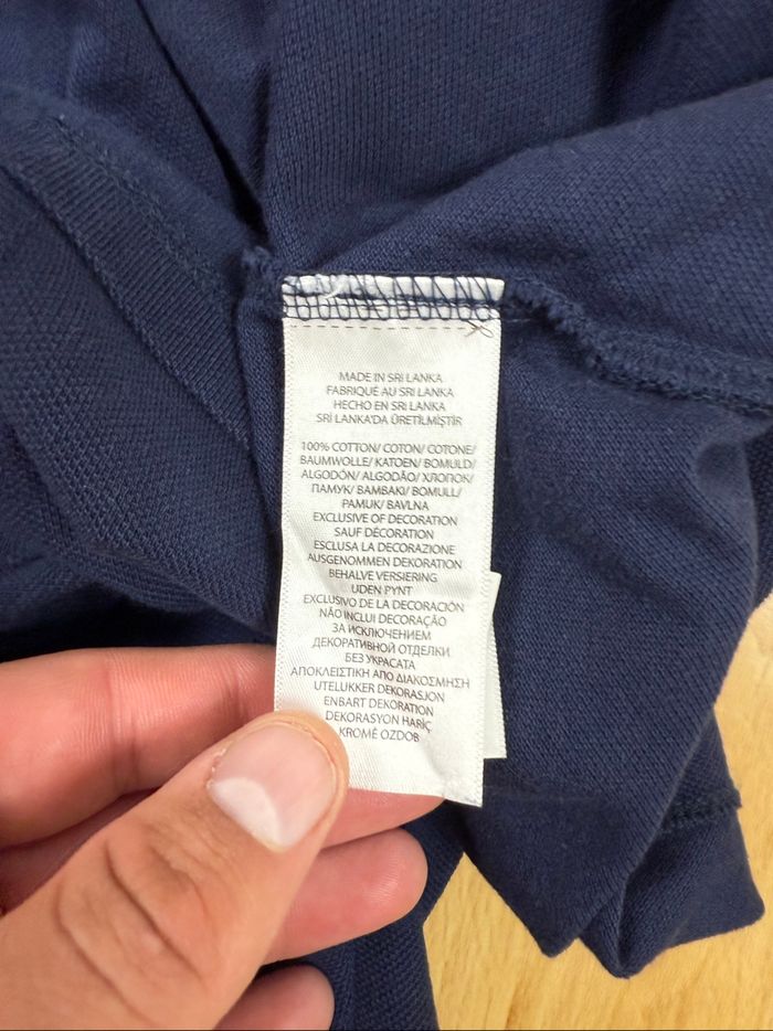 🔹 Polo Ralph Lauren USA – Col en jean – Taille L - photo numéro 6
