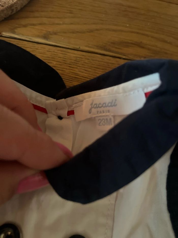 Petite blouse sans manche jacadi 2 ans - photo numéro 3