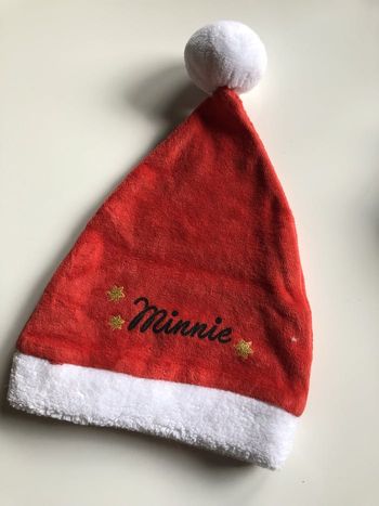 Bonnet de Père Noël Minnie