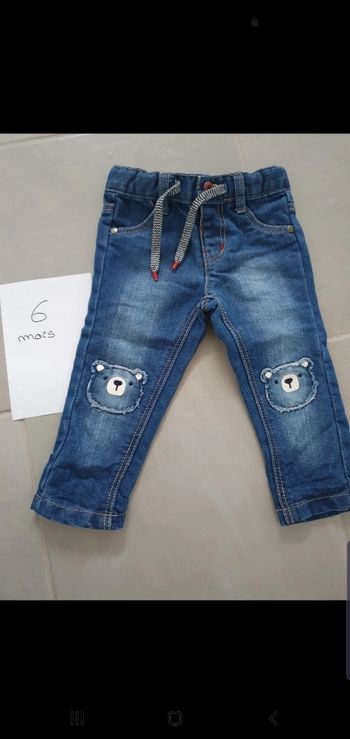 Jeans slim 6 mois