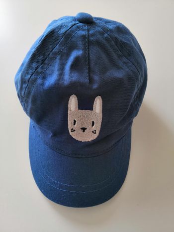 Casquette baseball à motif lapin (Bleu) 45 cm Kiabi