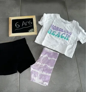 Ensemble fille 6 ans