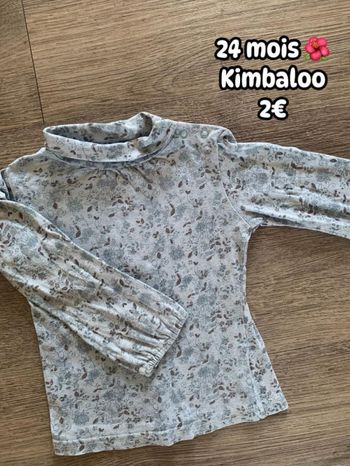 T-shirt 🌺 24 mois 🌺 Kimbaloo