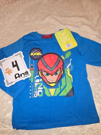 T-shirt Power Players 4ans