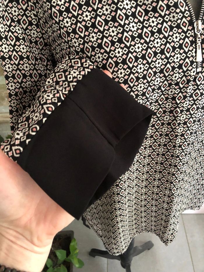 Blouse à motifs Kiabi T.38 - photo numéro 3
